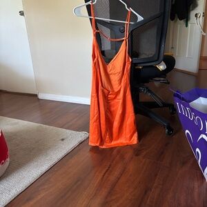 superdown Orange Mini Dress